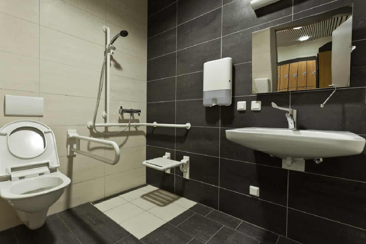 Alarme SOS Pour Salle De Bain PMR - Bouton D'appel Avec Cordon + Récepteur Sonore/lumineux - Pour Maison, EHPAD, Hôpital - Installation Simple